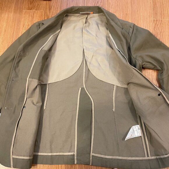 Vintage Due G Collared Coated Canvas Jacket - Picture 10 of 15